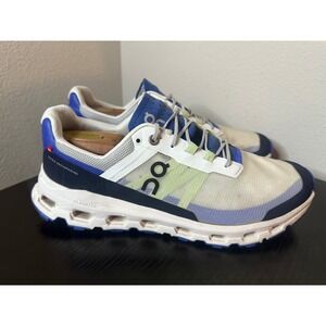 ON Cloudvista Frost Ink Textile Running Sneakers Mens Size 9.5 43 Shoes cloud